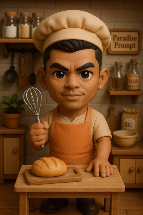 3D Chibi-Style Miniature Diorama