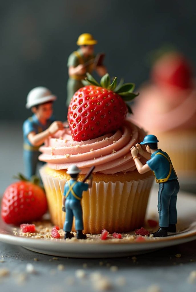 Miniature Food Photography Prompt